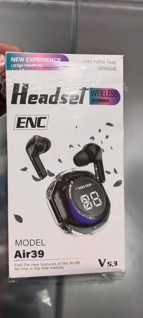 Air 39 Wireless Earbuds | Bluetooth 5.3 | Digital Display|