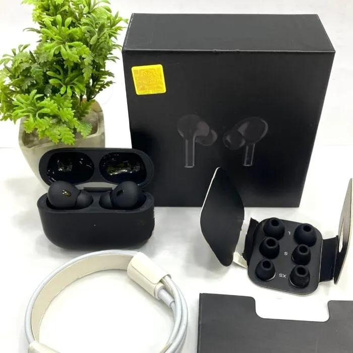 AirPods Pro 2 Wireless Earbuds – Black with Active Noise Cancellation