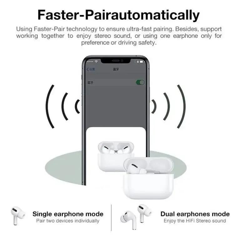 AirPods Pro 2 Wireless Earbuds – Black with Active Noise Cancellation