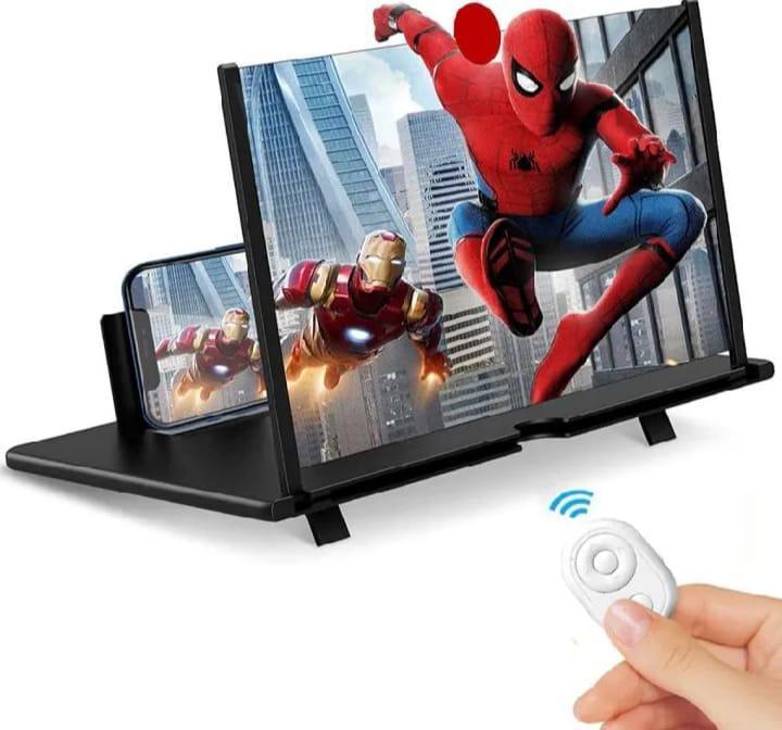 12-Inch 3D HD Mobile Screen & Video Amplifier